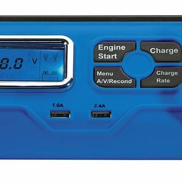 Draper 20A 12V Charger / 50A Stater - Blue and Black