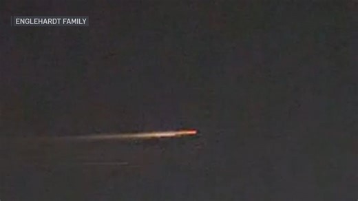 Did you see it? Video shows object streak across night sky in western suburbs