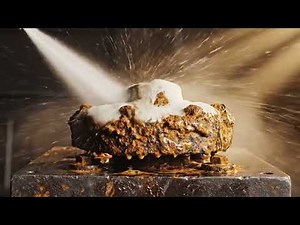 Restoring a Heavily Rusted Industrial Gear | Extreme Rust Removal and Metal Restoration