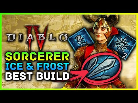 Diablo 4 - Best Sorcerer Endgame Build! MASSIVE Frost & Ice Damage Skills, Tips, Impressions & Gear