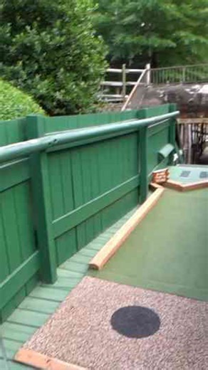 Have you ever seen mini golf hole do this?