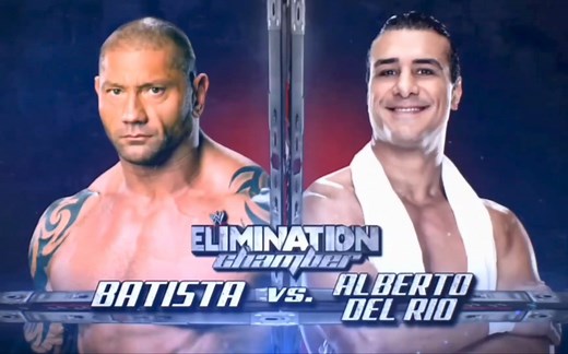 Elimination Chamber 2014.02.23 Batista vs. Alberto Del Rio