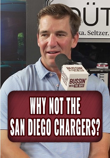 Eli Manning Explains What Happened with the San Diego Chargers