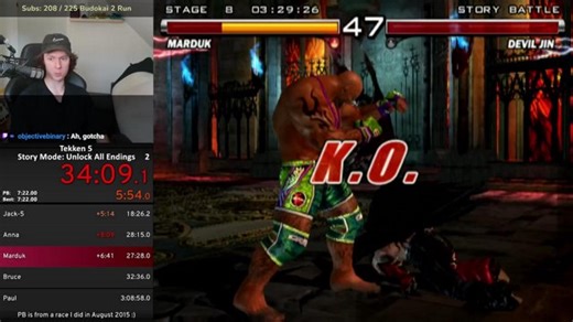 Tekken 5 Speedrun All Endings Speedrun! | Def Jam FFNY after!