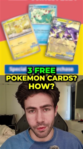 3 FREE PROMO CARDS? WATCH HOW #promocards #tcg #pokemon #free #fyp