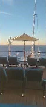 The carnival elation serenity deck