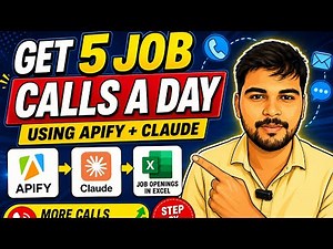 How I Got 5 Interview Calls in 1 Day Using AI | AI Job Search Automation for Developers #claude #ai