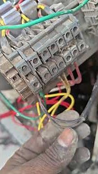 3 Phase Carrier AC Outdoor Unit Full Wiring Guide | AC Repairing & Installation ❄️