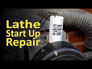 Woodturning Lathe Start Up Repair