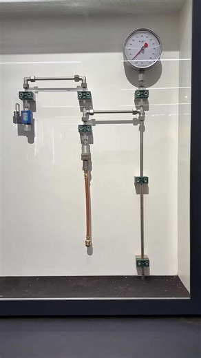 Copper pipe bursting at high pressure! #diy #asmr #plumbing | Jakob Singh