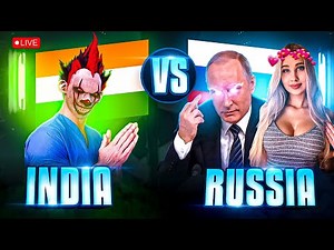 NAUGHTY NXT 😂 VS RUSSIAN's SQUAD 😈💃 #freefire #classylive #nonstop_live #live