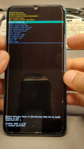 Delete pin, pattern, password lock. How to Hard reset Samsung M21 (SM-M215F).