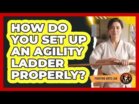 How Do You Set Up An Agility Ladder Properly?
