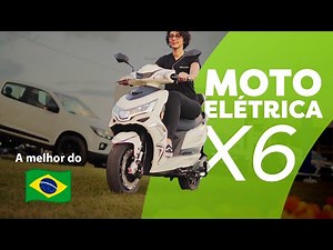 Melhor Moto Elétrica do Brasil!!! Conheça a Moto Elétrica X6 3.000W