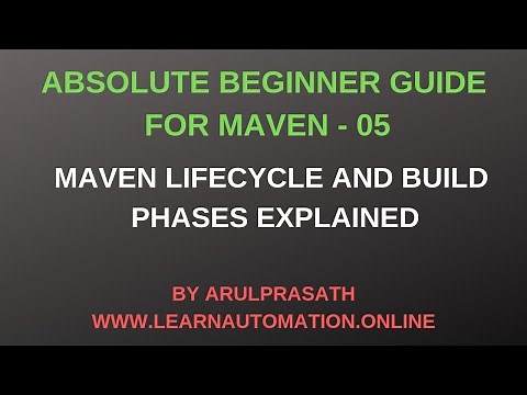 Maven Tutorials | 05 | Maven lifecycles and Maven Build Phases Explained | Tamil