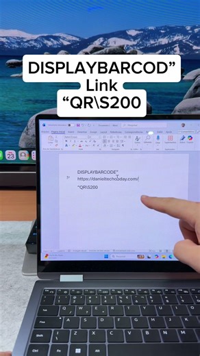 There's a trick where you can generate QR codes within your Microsoft Word documents.