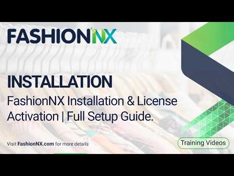 FashionNX Installation & License Activation | Full Setup Guide.