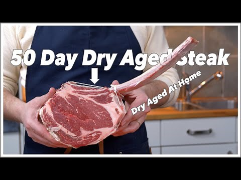 How To Dry Age Beef At Home - 50 Day Dry Aged Rib Steak glen & friends cooking