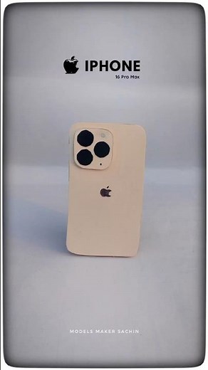 “iPhone 16 Pro Max Miniature 🔥 Ultra Realistic Model | 2025 New Look”