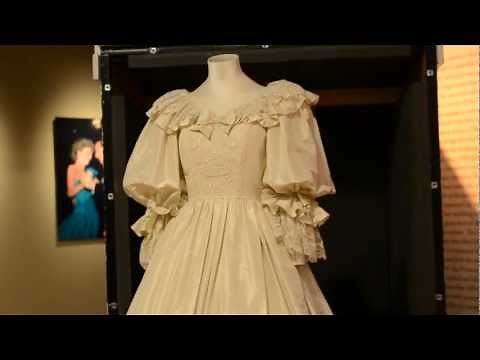 Princess Diana's Wedding Dress At The Frazier Museum