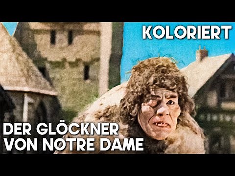Der Glöckner von Notre Dame | KOLORIERT | Romanze | Klassischer Dramafilm