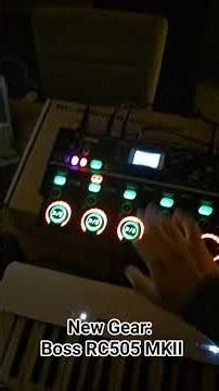 New gear: Boss RC505 MK2 #almostphil #bielefeld #bossrc505mk2