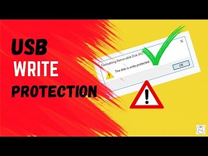 How to Enable & Disable USB Write Protection (2024) | Complete Guide