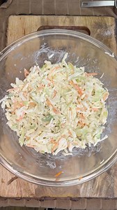 Coleslaw Dressing Hymel’s Kajun Kitchen Ingredients * 1 cup mayonnaise * 14oz bag of coleslaw * ⅓ cup granulated sugar * 2 tablespoon apple cider vinegar * 1 ½ teaspoon fresh lemon juice * 1 teaspoon salt more or less to taste * ⅛ teaspoon pepper more or less to taste Directions - This is just a simple dump recipe throw everything in a large mixing bowl and incorporate evenly until the coleslaw is to your liking. #hymelskajunkitchen #cooking #foodie #fypage #deliciousfood | River Parish Recipes