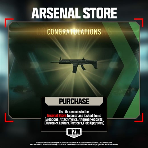 15K views · 359 reactions | Keep up with the meta easier than ever before  Unlock weapons, attachments, and more for both #WarzoneMobile and #MW3 using the all new Arsenal Store. | Call of Duty: Warzone Mobile | Facebook