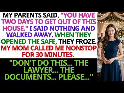 My Parents Said “You Have Two Days To Get Out Of This House,” But When They Thought They’d Won, I…