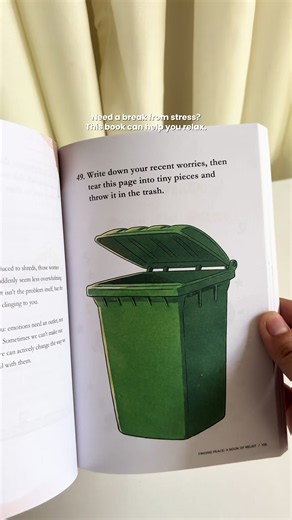 Stress-Relief Book to Clear Your Mind and Ease Tension