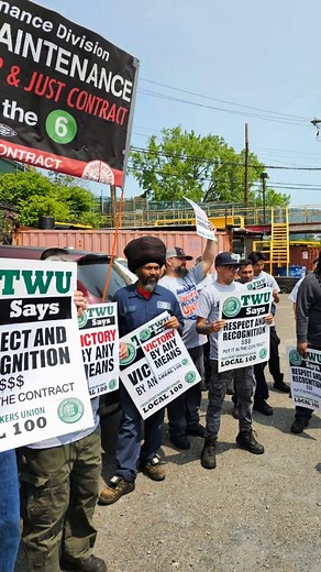 1.8K views · 30 reactions | Checked in @Pelham Yard!! More than Essential: The Pandemic. Floods. Blizzards. Blackouts. Every Commute. Every Hour. Every Day #contractrallies #TwuLocal100 #FairContract #essentialworkers #transitworkers | TWU Local 100 | Facebook