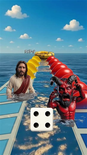 Jesus vs Devil for Survival! 😱⚔️ Who Wins? #shorts #jesus