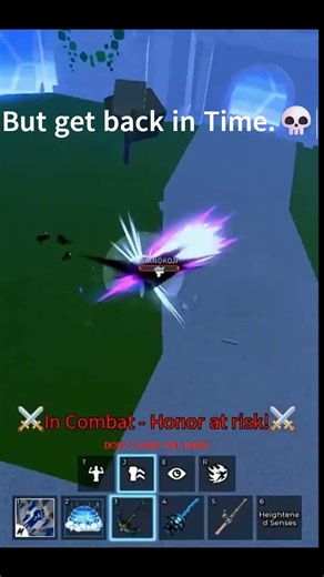Time Is too POWERFULL..🥺😱😔 #roblox #bloxfruits #aestheic #emotional