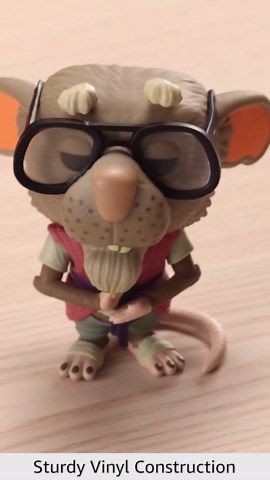 Funko POP! Movies: Teenage Mutant Ninja Turtles (TMNT) - Master Splinter - Collectable Vinyl Figure - Gift Idea - Official Merchandise - for Kids & Adults - Movies Fans