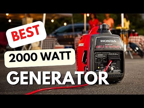 Top 5 Best 2000 Watt Inverter Generators in 2025