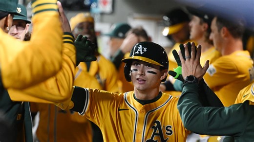 Tyler Soderstrom slugs two home runs on Opening Day