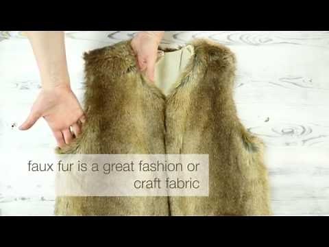 How to Sew with Faux Fur