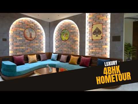 Dream 4BHK Apartment in Thane 😍 | Premium Interior Design Walkthrough