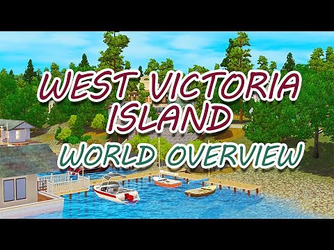 SMALL BUT AMAZING!! West Victoria Island World Overview The Sims 3