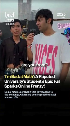 "Symbiosis Student's Math Fail Goes Viral—Can You Get It Right?"