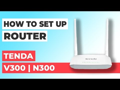 ✅ How to Setup Tenda V300 | How to Set Up Tenda N300 V300 WiFi Router