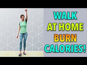 30 Min Fat Burning Workout - Walk At Home, Burn Up To 250 Calories