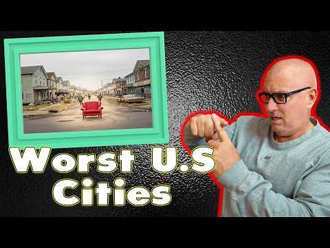 10 Worst US Cities to Live in 2025 🏚️ No Sugarcoating No BS