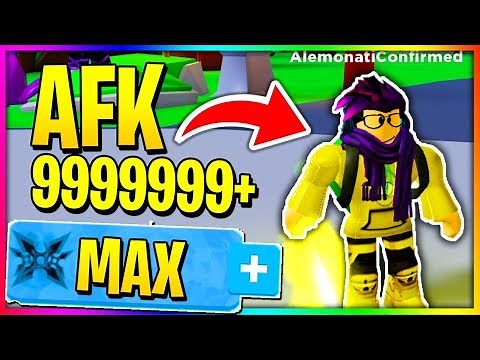How To Get Ninjitsu FAST AFK! ⚡ (Roblox Ninja Legends INSTANT NINJUTSU!)