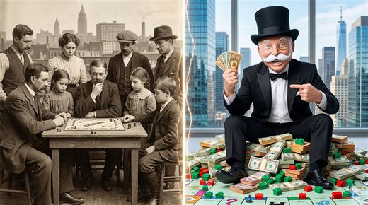A game about fairness turned into a game about winning - History of Monopoly