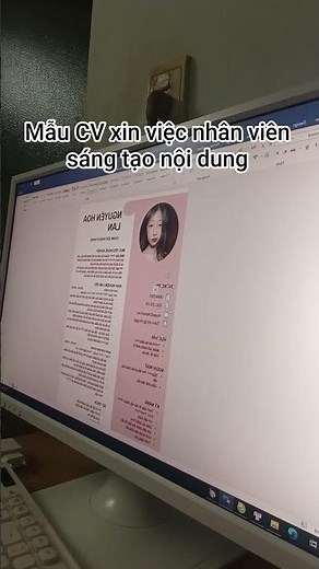 Hướng dẫn cách viết CV xin việc nhân viên sáng tạo nội dung - part22 #cvxinviec #thietkecv #maucv