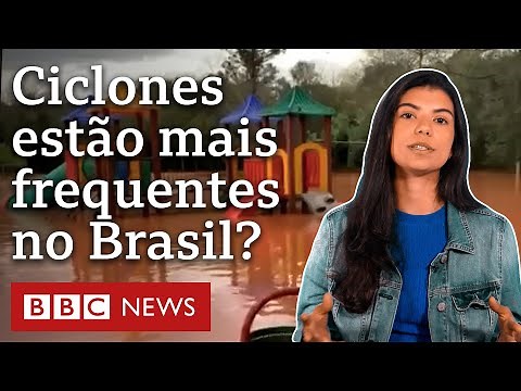 Ciclones extratropicais estão mais comuns ou mais fortes no sul do Brasil?