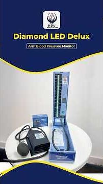 Mercury-Free BP Check? Try Diamond LED Deluxe! #bpmonitor #bp #medicalequipment #hduhealthcare #HDU