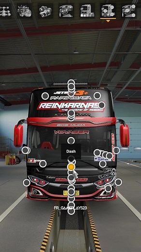 Modifikasi Bagja Trans Bus Simulator Indonesia - Modif Bus Ganteng